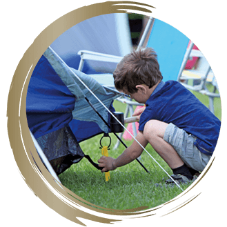 Family friendly camping in the New Forest